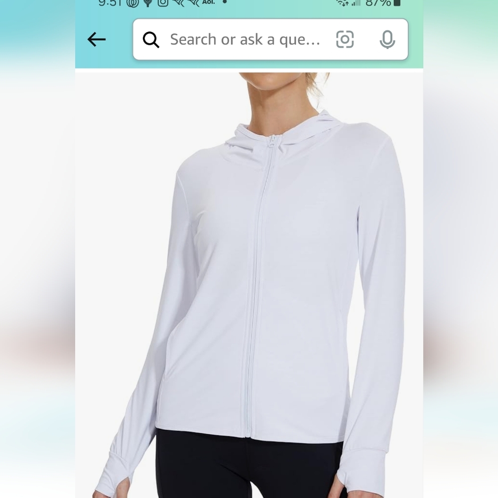 Womens plus size lightweight zip up hoodie